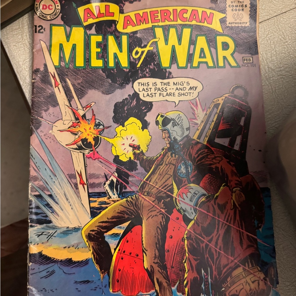 Vintage comic book
